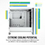 CASE CORSAIR ICUE 4000X RGB BLANCO - Imagen 5