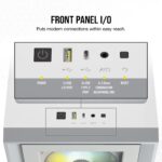 CASE CORSAIR ICUE 4000X RGB BLANCO - Imagen 8
