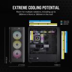 CASE CORSAIR 480T RGB AIRFLOW BLACK - Imagen 3