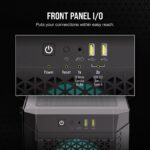CASE CORSAIR 480T RGB AIRFLOW BLACK - Imagen 5